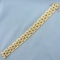 Tank Track Bracelet In 14k Yellow Gold