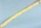 Italian Diamond Etched Omega Link Bracelet In 14k Yellow Gold