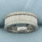 Yvel Designer Diamond Band Ring In 18k White Gold