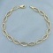 Geometric Diamond Cut Bracelet In 14k Yellow And White Gold
