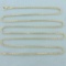 30 Inch Box Link Chain Necklace In 14k Yellow Gold