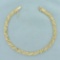 Gold Ball And Bar Link Bracelet In 14k Yellow Gold