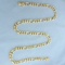 20.5 Inch Figaro Link Chain Necklace In 14k Yellow Gold