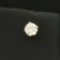 Single Diamond Screw Back Stud Earrings In 14k Yellow Gold