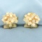 Abstract Cube Modern Design Cufflinks In 14k Yellow Gold