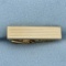 Vintage Tie Clip In 10k Yellow Gold