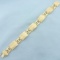 Roman Numeral Bracelet In 14k Yellow Gold