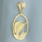 Sailfish Pendant In 14k Yellow Gold