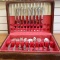 Reed And Barton Dancing Flowers Sterling Silver Flatware - Set Of 55