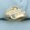 Diamond Spray Ring In 14k Yellow Gold