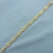 Italian Designer Elongated Diamond Link Bracelet In 14k Yellow Gold
