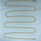48 Inch Rope Link Chain Necklace 14k Yellow Gold
