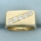 Diagonal Diamond 5-stone Ring In 14k Yellow Gold