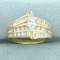 Marquise Diamond Engagement Ring In 14k Yellow Gold