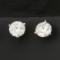 Gia Certified Over 2ct Tw Diamond Stud Earrings In Platinum Martini Settings