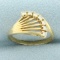 Diamond Spray Ring In 14k Yellow Gold