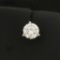 Gia Certified 1/2ct Single Diamond Stud Earring In Platinum Martini Setting
