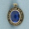 Vintage Mecklenburg East High School Charm Or Pendant In 10k Yellow Gold