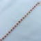 Ruby And Diamond Tennis Bracelet In 14k Yellow Gold