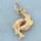 Pisces Zodiac Charm In 14k Yellow Gold