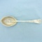 Antique Gorham Jac Rose Bright Cut Sterling Silver Sugar Spoon