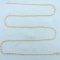 28 Inch Elongated Cable Link Chain Necklace In 14k Yellow Gold