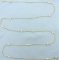 Italian 31 Inch Ball Bead And Bar Chain Necklace In 14k Yellow Gold