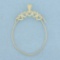 Heart Charm Holder Pendant In 14k Yellow Gold