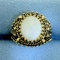 Vintage Opal Ring In 14k Yellow Gold