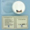 American Mint Civil War Battle Flags Oure Hero And Our Flags Proof Coin With Coa
