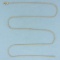 Italian 24 Inch Foxtail Link Chain Necklace In 14k Yellow Gold
