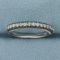 Effy Black And White Diamond Band Ring In 14k White Gold