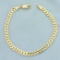 Italian Curb Link Bracelet In 14k Yellow Gold