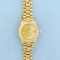 Ladies Rolex Datejust Presidential Model 6917 In 18k Yellow Gold
