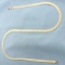 20 Inch Italian Liquid Gold Herringbone Chain Necklace In 14k Yellow Gold