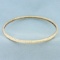 Rope Bangle Bracelet In 14k Yellow Gold
