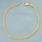 Italian Bismark Link Bracelet In 14k Yellow Gold