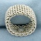 Tiffany And Co. Somerset Mesh Ring In Sterling Silver