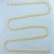 Mens 27 Inch Curb Link Chain Necklace In 14k Yellow Gold