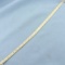 Italian Diamond Etched Omega Bracelet In 14k Yellow Gold