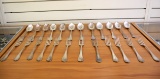 Christofle Rubans Silverplate Flatware Set