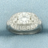 Diamond Engagement Ring In Platinum