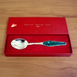 Sorenco Denmark 1966 Sterling Silver Christmas Spoon