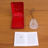 Waterford Crystal 1991 Twelve Days Of Christmas Ornament