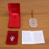 Waterford Crystal 1992 Twelve Days Of Christmas Ornament