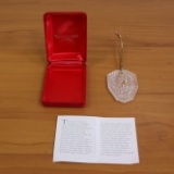 Waterford Crystal 1994 Twelve Days Of Christmas Ornament
