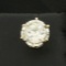 1ct Old European Diamond Single Stud Earring In 14k White Gold