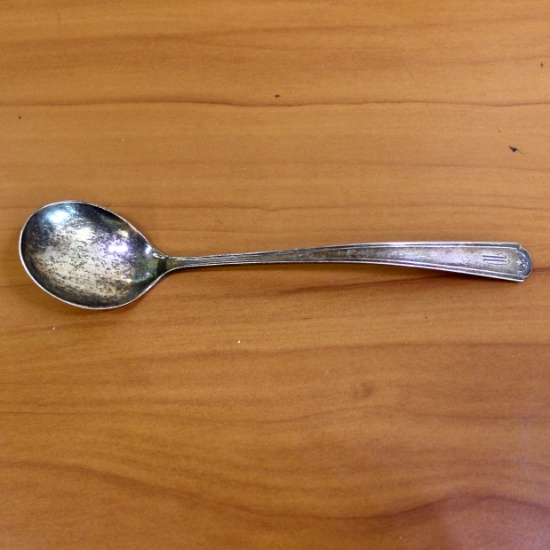 Weidlich "priscilla" Sterling Silver Large Chocolate Spoon