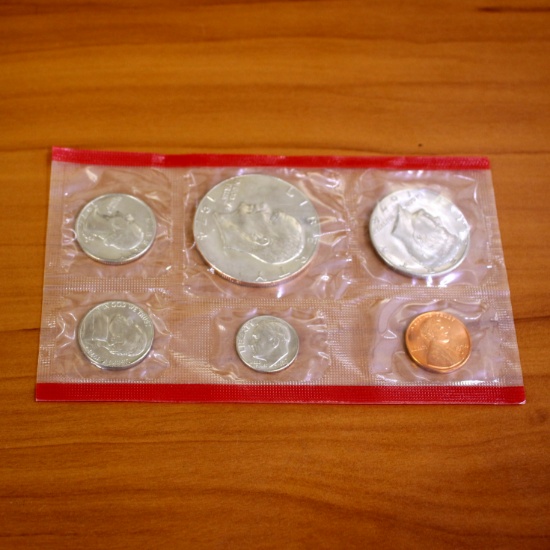 1974 Uncirculated U.S. Mint Coin Set Ogp