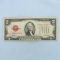 1928 $2 Red Note Bill